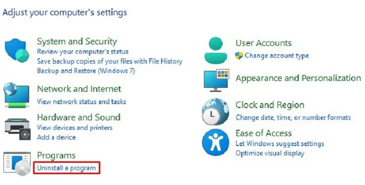 Ethernet Keeps Disconnecting ? Here's How to Fix it 44 uninstall-a-program-in-control-panel