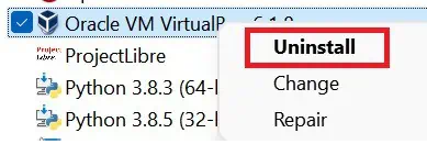 Network Bridge Not Working? Here's How to Fix it 40 uninstall-virtual-box