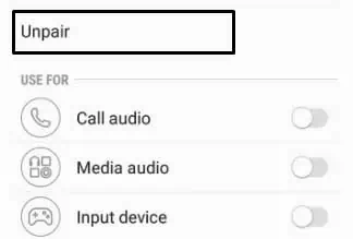AirPods Won't Flash White - Why & How to Fix it 16 unpair-in-android