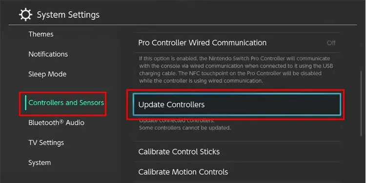 Nintendo Switch Controller Not Working? Try These Fixes 15 update-controllers-1