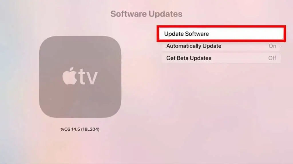 Fix: “An Error Occurred Loading This Content” on Apple TV 11 update-software-on-apple-tv-1024x576