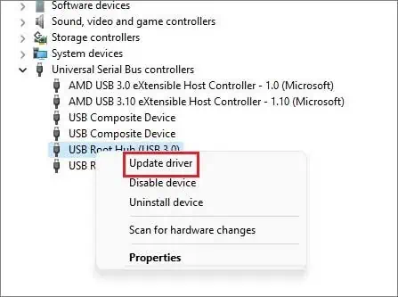 USB Tethering Not Working? Here’s How to Fix It 17 update-usbroothub-driver