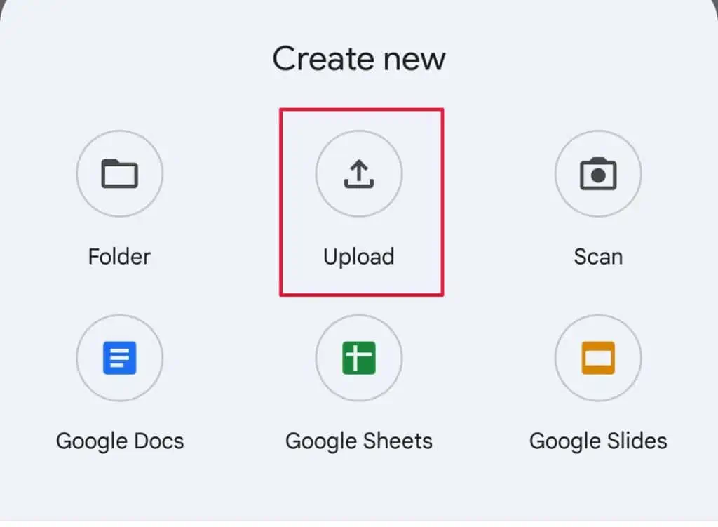 How to Transfer Photos From iPhone to Flash Drive? 15 upload-on-google-drive-1024x751
