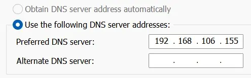 Network Bridge Not Working? Here's How to Fix it 45 use-the-following-dns-server-address