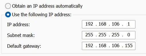 Network Bridge Not Working? Here's How to Fix it 44 use-the-following-ip-address