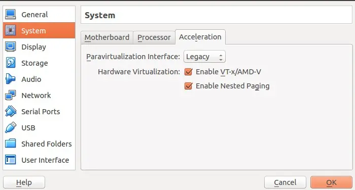 How to Fix “Failed to Open a Session For The Virtual Machine” Error? 22 virtualbox-enable-vt-x