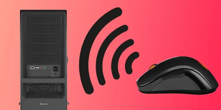 wireless-mouse-transmitting-signal