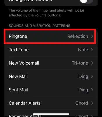 Why is My iPhone Ring Volume Too Low? 8 Ways to Fix It 13 Click-on-Ringtone