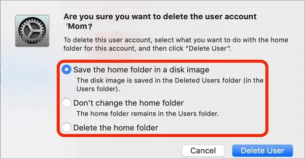 How to Delete Admin User on Mac (Step-By-Step Guide) 9 Delete-the-home-folder