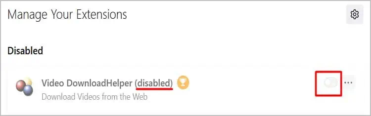 Top 10 Fixes For ‘YouTube Full Screen Not Working’ 21 Firefox-ManageYourExtensions-Window