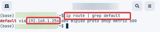 IP-of-router-from-linux-terminal