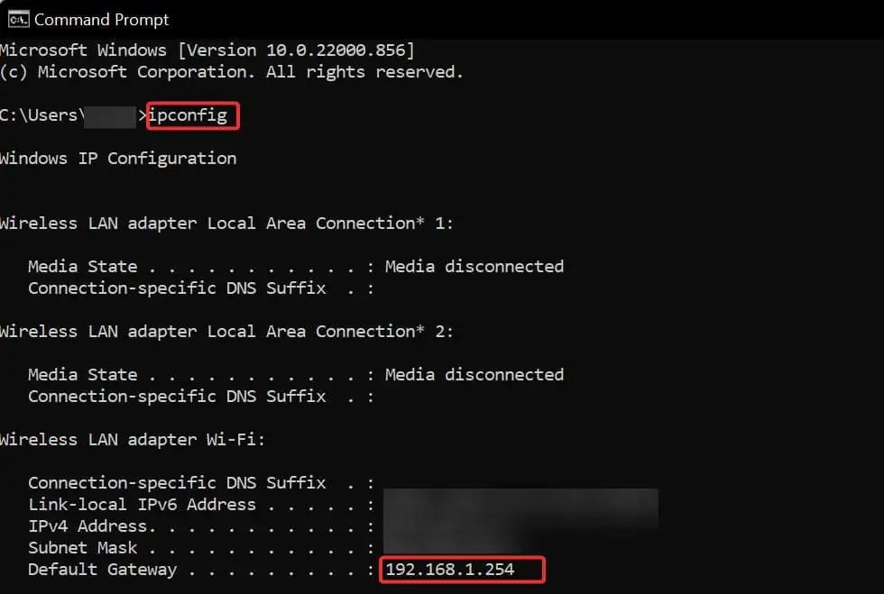 IPconfig-CMD
