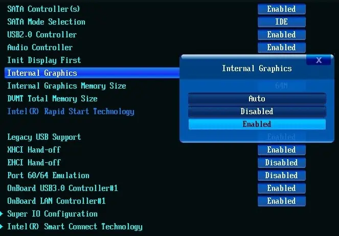 Onboard-Graphics-Enable