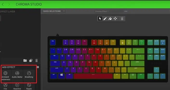add-effect-on-chroma-studio