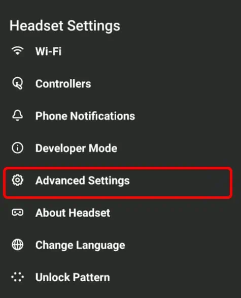 Oculus Controller Not Working? Here’s How to Fix It? 42 advanced-settings