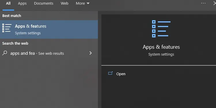 apps-and-features