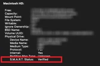 How to Fix a Hard Drive Failure? 12 check-drive-status-on-mac