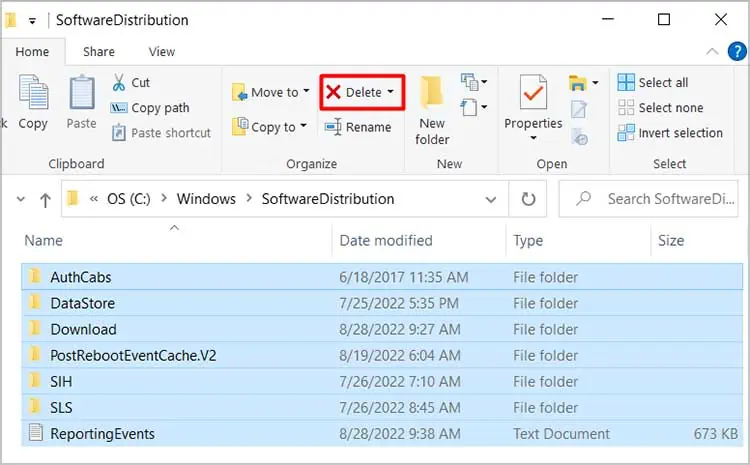 choose-all-file-and-press-delete