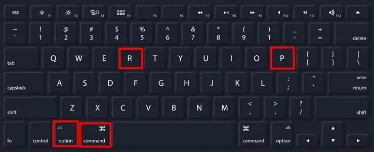 Internet Recovery Mac Not Working? Here’s How To Fix It 11 command-option-p-r