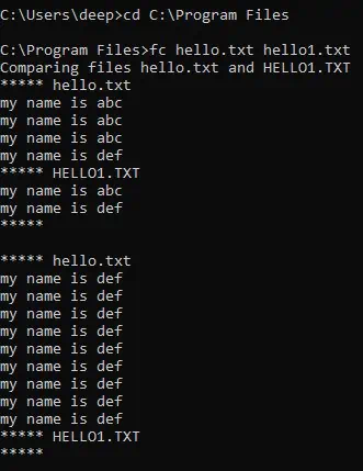 6 Ways How to Compare Files on Your PC 20 compare-using-command