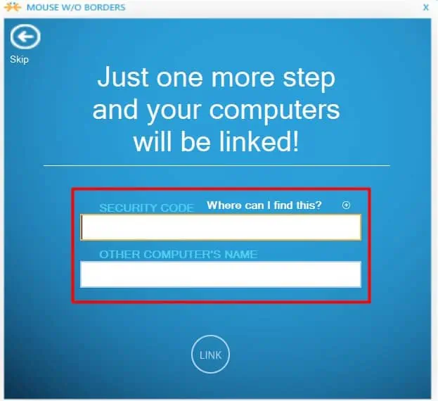 How to Use Two Computers With One Monitor? 19 enter-code-and-name-1