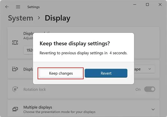 keep-changes