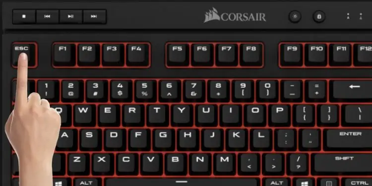Corsair Keyboard Not Working? Here's How to Solve It 29 keep-holding-esc-key