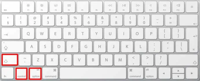 Internet Recovery Mac Not Working? Here’s How To Fix It 12 left-shift-contrl-option