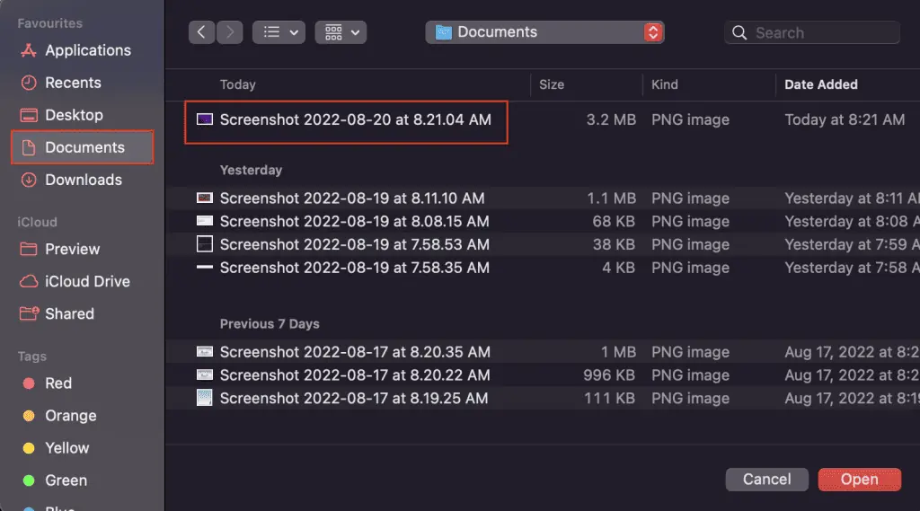 How to Save Clipboard Images on Mac, Windows, Linux 7 mac-open-image-1024x569