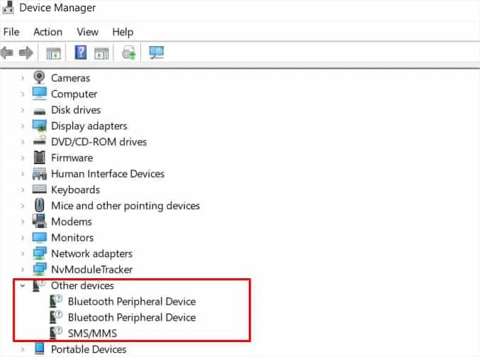 Bluetooth Not Showing in Device Manager? Here's How to Fix it 9 other-devices-device-manager-1