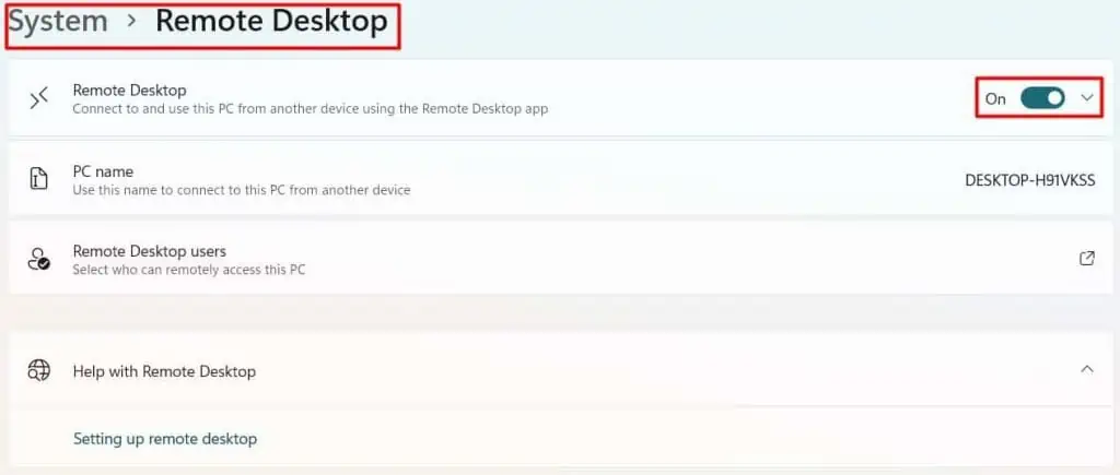 How to Use Two Computers With One Monitor? 25 remote-desktop-enable-1024x435