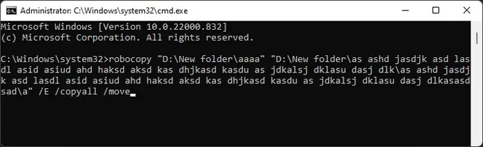 How To Fix Destination Path Too Long Error 5 robocopy