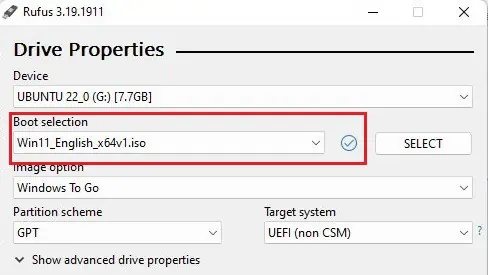 rufus-select-downloaded-iso-file