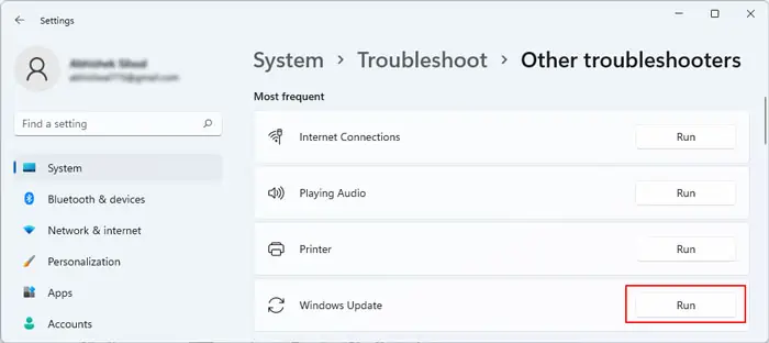 How to Stop Windows Update Crashing Computer 13 run-windows-update-troubleshooter