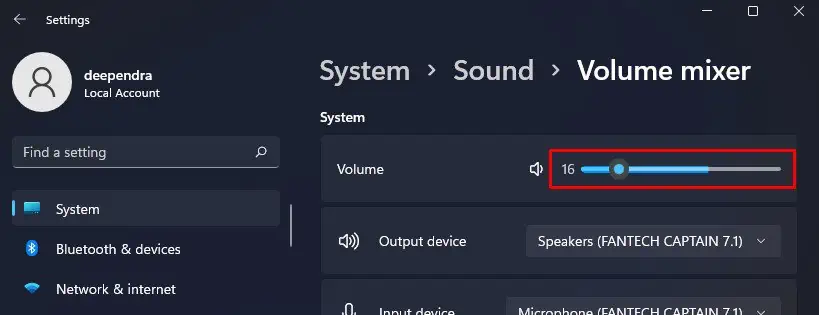 9 Ways to Increase or Decrease the Volume of Your Computer 6 slider-in-volume-mixer