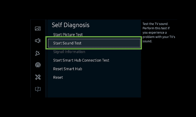 TV Sound Not Working? Here's 10 Proven Ways to Fix It 5 start-sound-test