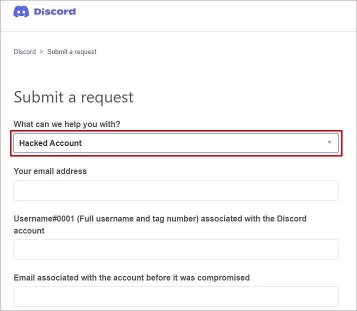 Discord Got Hacked? Here's What You Should Do 6 submit-request
