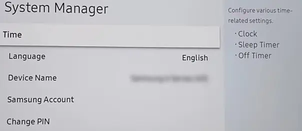 system-manager-on-samsung-tv