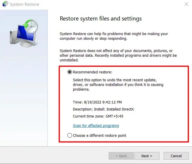 How to Fix Windows Could Not Start The Service on Local Computer Error 39 system-restore-4