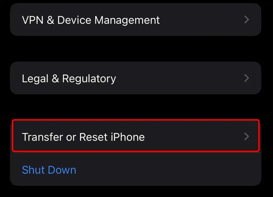 transfer-or-reset