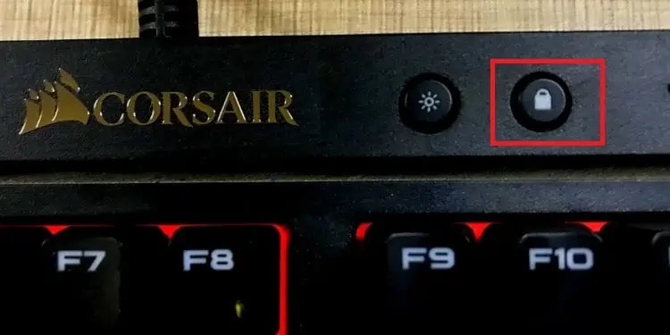 Corsair Keyboard Not Working? Here's How to Solve It 32 turn-off-lock-button-in-corsair-keyboard