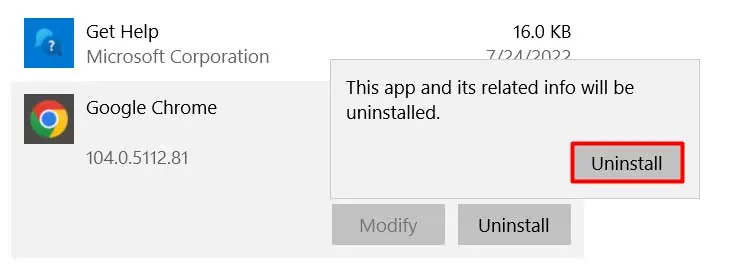 Top 10 Fixes For ‘YouTube Full Screen Not Working’ 26 uninstall-browser-1