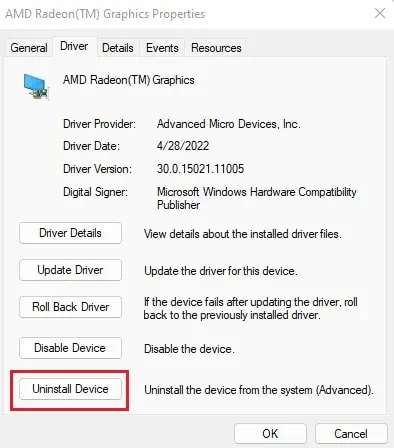 14 Ways to Fix 0x00000050 BSOD Error in Windows 44 uninstall-device-in-properties