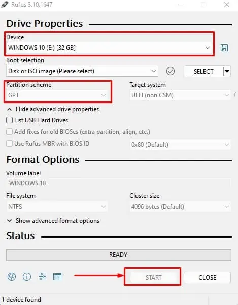 How to Use SSD as Boot Drive? 9 using-rufus
