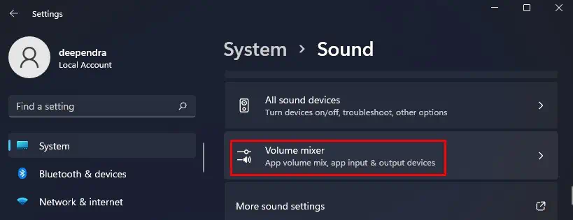 9 Ways to Increase or Decrease the Volume of Your Computer 5 volume-mixer-in-sound-settings