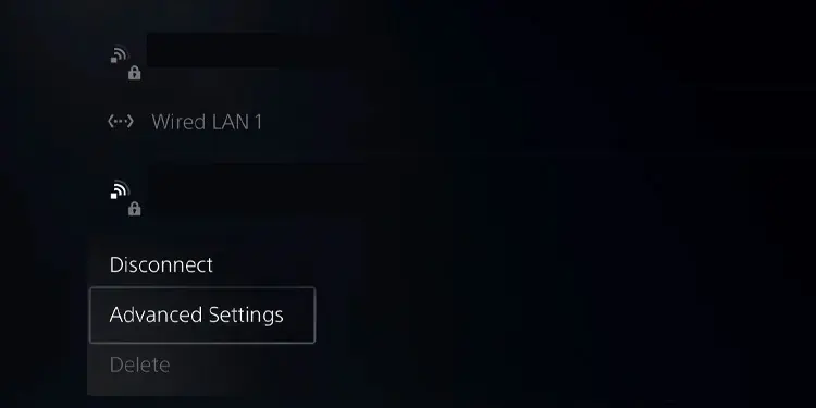 Fortnite Mic Not Working? Here are 9 Ways to Fix It 142 wifi-advanced-settings-ps5