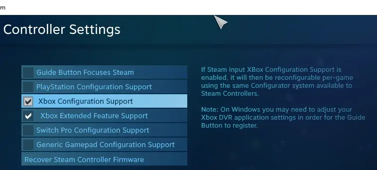 How to Use Controller as Mouse or Keyboard? 4 xbox-configuration-support