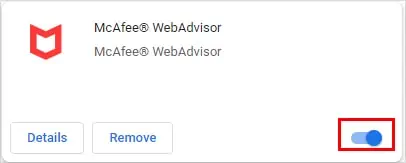 How to Stop McAfee Pop-Ups on Chrome 14 Disable-McAfee-Chrome-extension