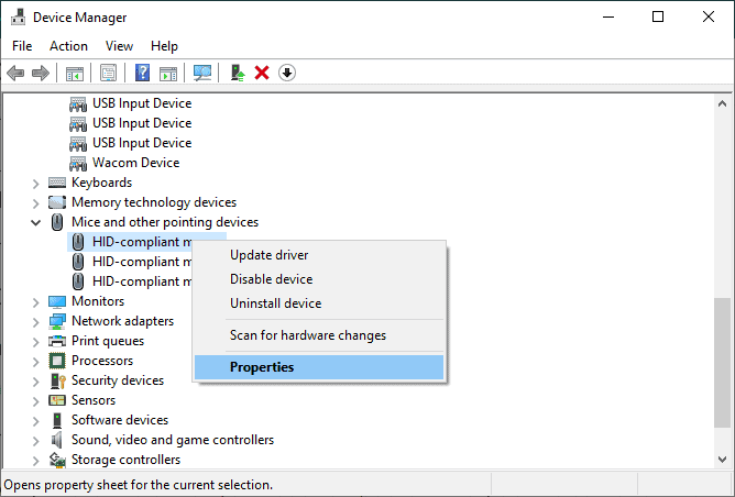 HId-compian-mouse-properties