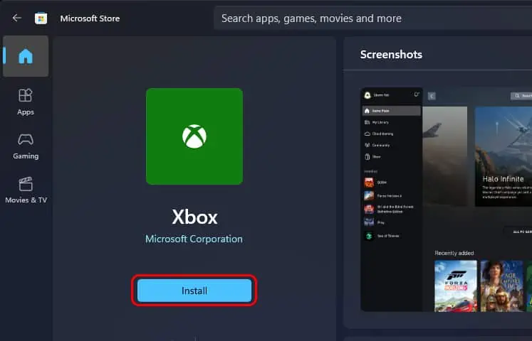 How to Use a Laptop as a Monitor for Xbox One? 10 Microsoft-Store-Download-Xbox-App